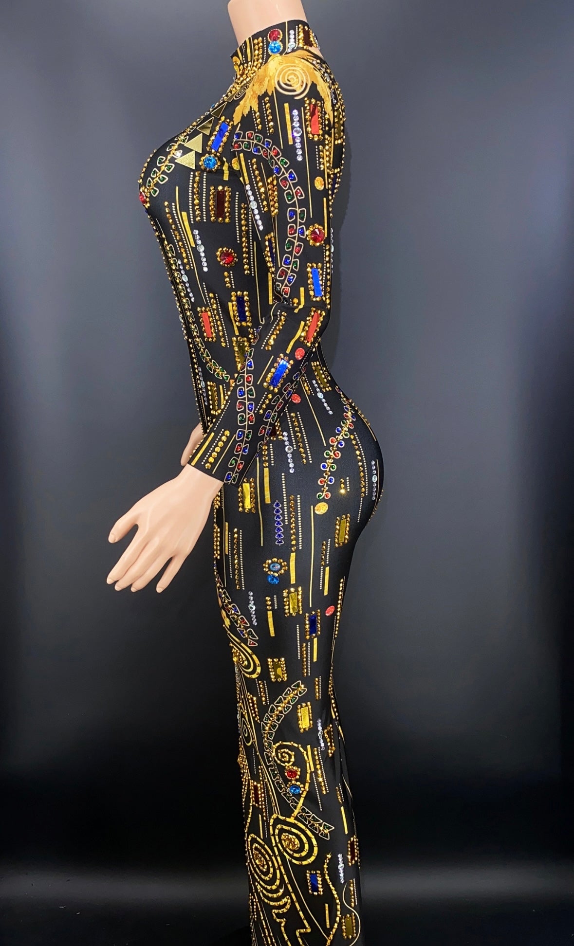 Royal Dame Embellished Dress