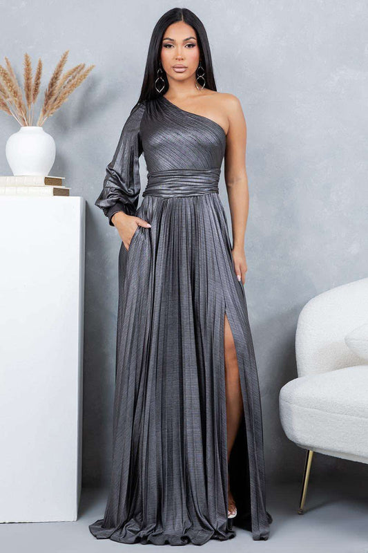 Ms Royalty Silver Dress